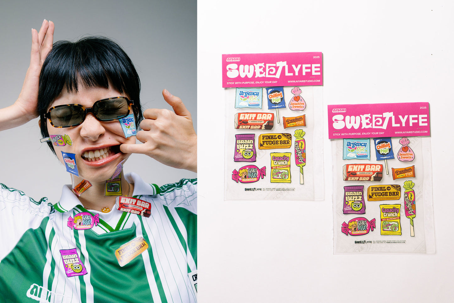 Sweetlyfe Sticker Pack