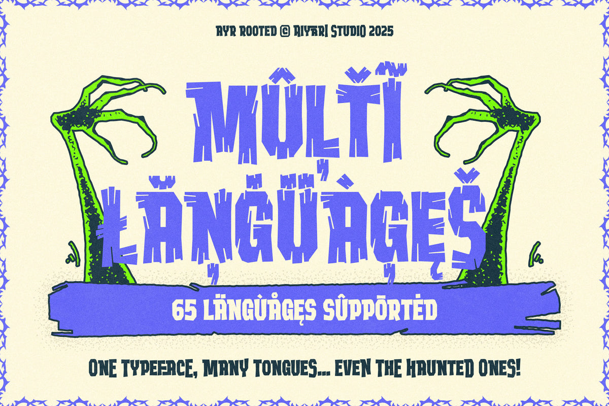 Rooted Font Family