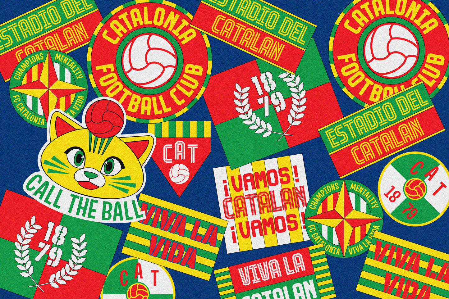 Total 69 — Vintage Sports Font Collection