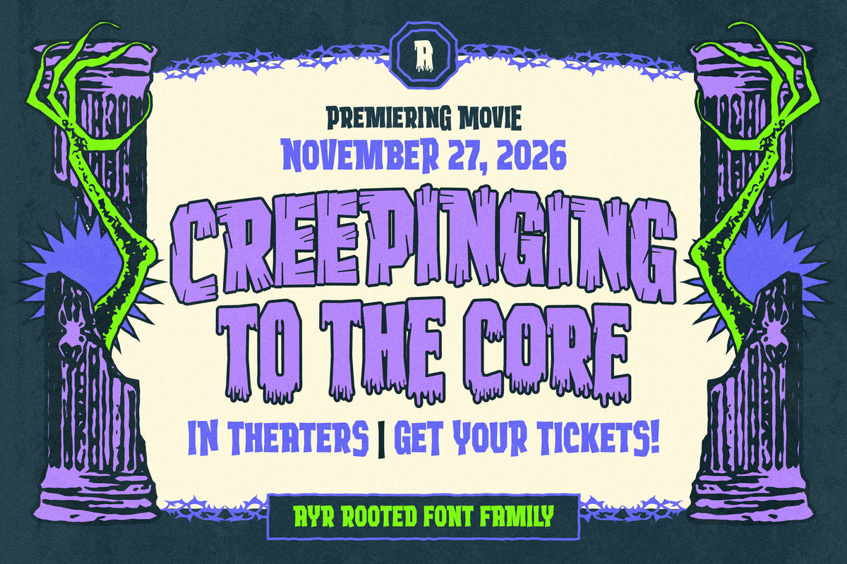 Rooted Font Family