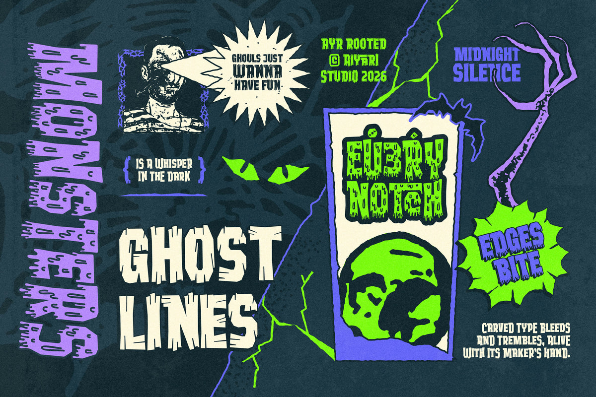 Rooted Font Family