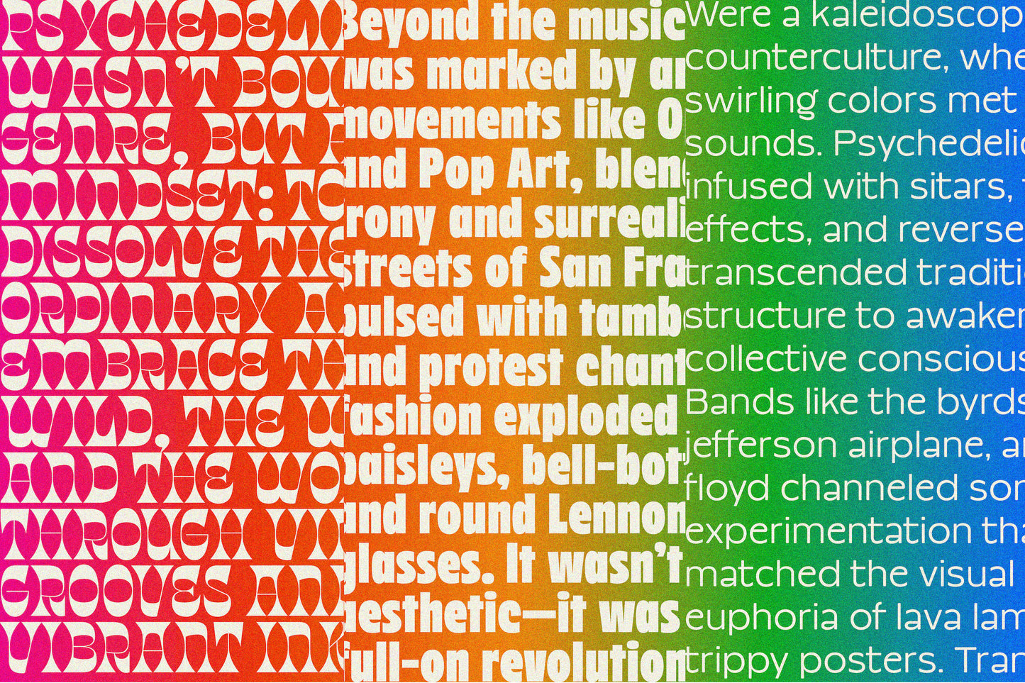 Psych Fonts Collection