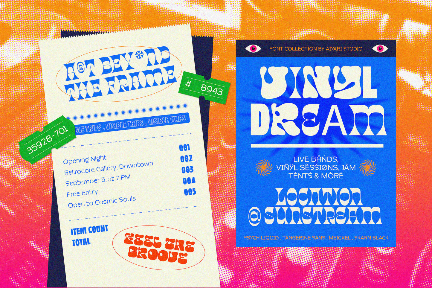 Psych Fonts Collection