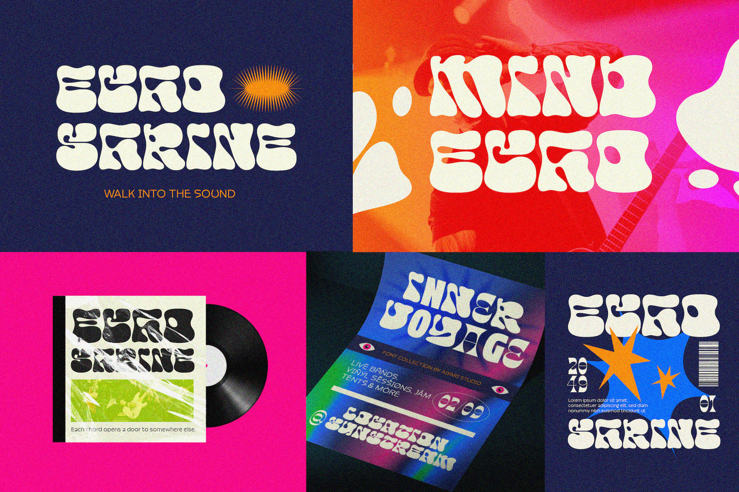 Psych Fonts Collection